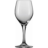 Schott Zwiesel Tritan Crystal Glass Mondial Stemware Collection All Purpose White Wine Glass, 8.4-Ounce, Set of 6