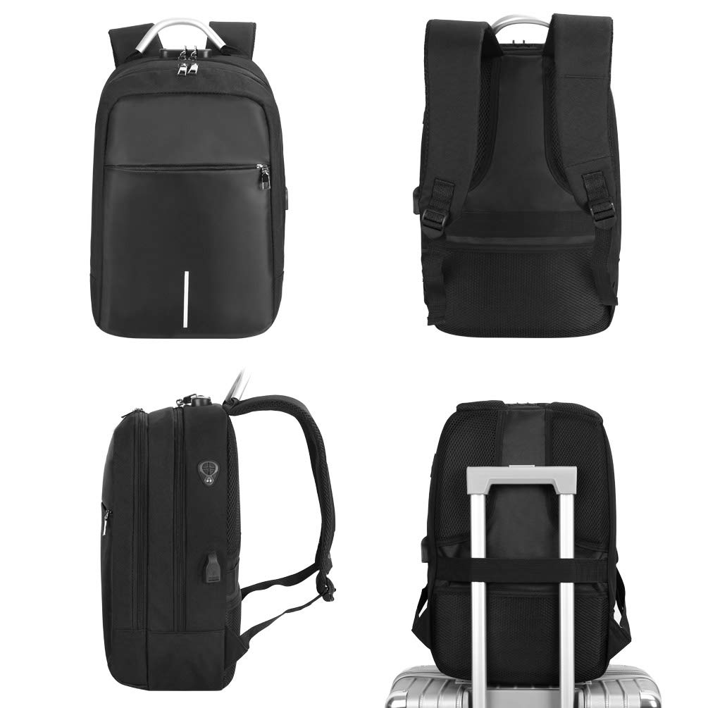 Vbiger Zaino Porta PC Zaino Per PC Antifurto da 14 pollici