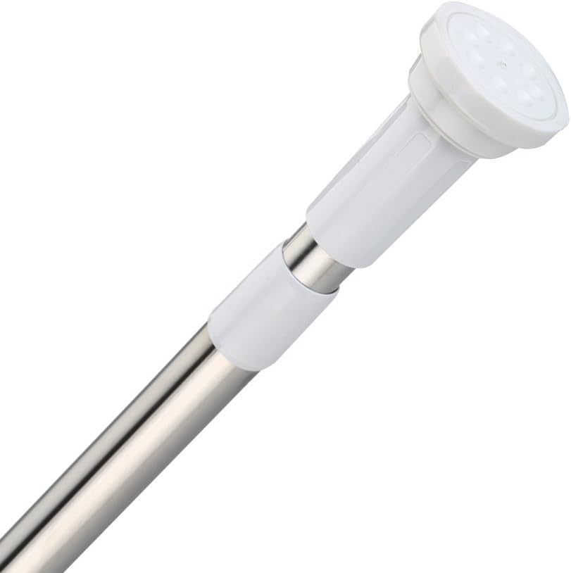 Shower Curtain Rod Easy Installation Spring Tension Shower Rod Adjustable Rod 19inch-inch31