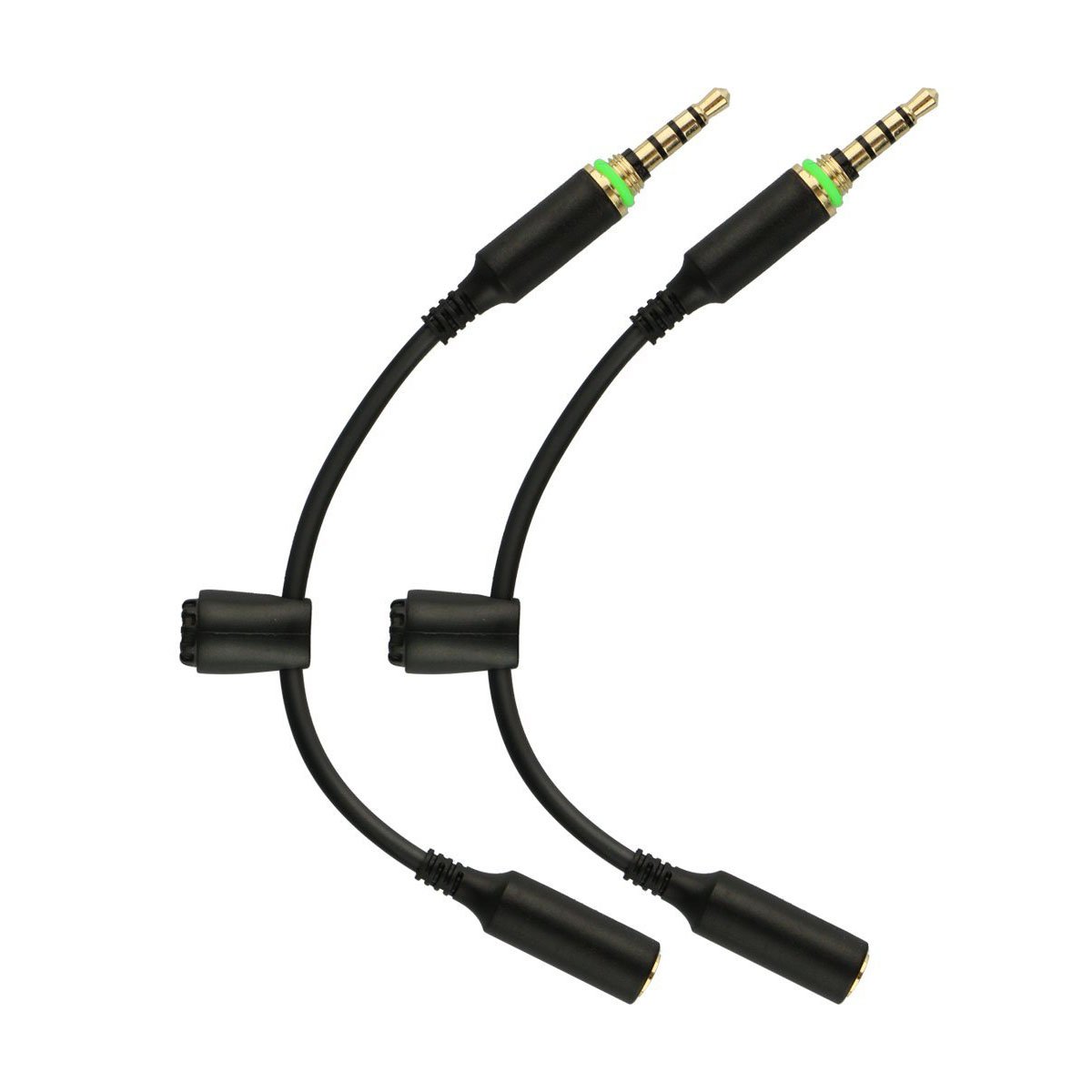 2 Pack Waterproof Headphone Cable 3.5mm Audio Adapter for Lifep... Free
