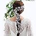 Yean Bride Wedding Headband Rhinestones Silver Bridal Hair Vine Baby Breath Hair Accessories for Women and Girls