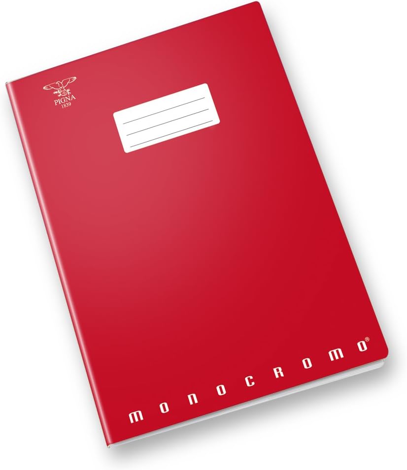PIGNA 02270614 M Notebook A4 Maxi with Cover, 42 Sheets