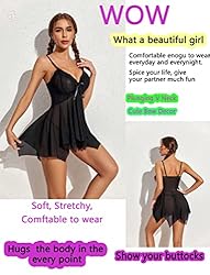 Avidlove Black Lingerie For Women Exotic Nightgowns