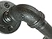 Urban Industrial Decor Pipe Bathroom Hand Towel Rack Wall Mount Cleaned and Coated (Standard Finish)