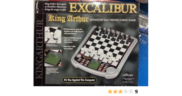 Excalibur 915 3 King Arthur Electronic Chess Toys Games Excalibur 915 3 King Arthur Electronic Chess Toys Games