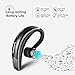 Mpow Bluetooth Headset, Wireless Headset with Function Microphone-Mute, 6-Hrs Playing Time Cell Phone Bluetooth Earphone, Car Bluetooth Headset for iPhone Samsung Android - Black