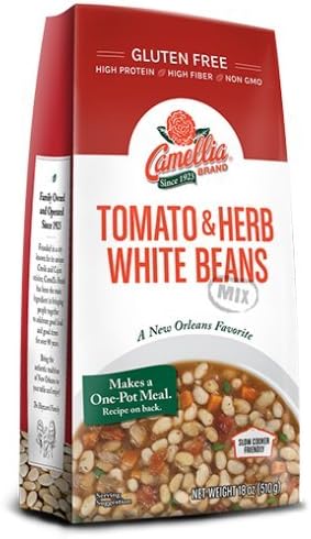 Camellia Brand Tomato & Herb White Beans Mix