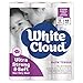 White Cloud Strong & Soft 2 Ply Toilet Paper, 48 Mega Rolls (Pack of 4 with 12 Rolls Each), 308 Sheets (Pack of 12)