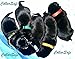 CollarSafe Soft Light Weight Nylon Puppy ID SNAP Buckle Collars - Puppy Identification Litter Whelping Collars - Custom Designed & Hand Made in USA (Set of 12)