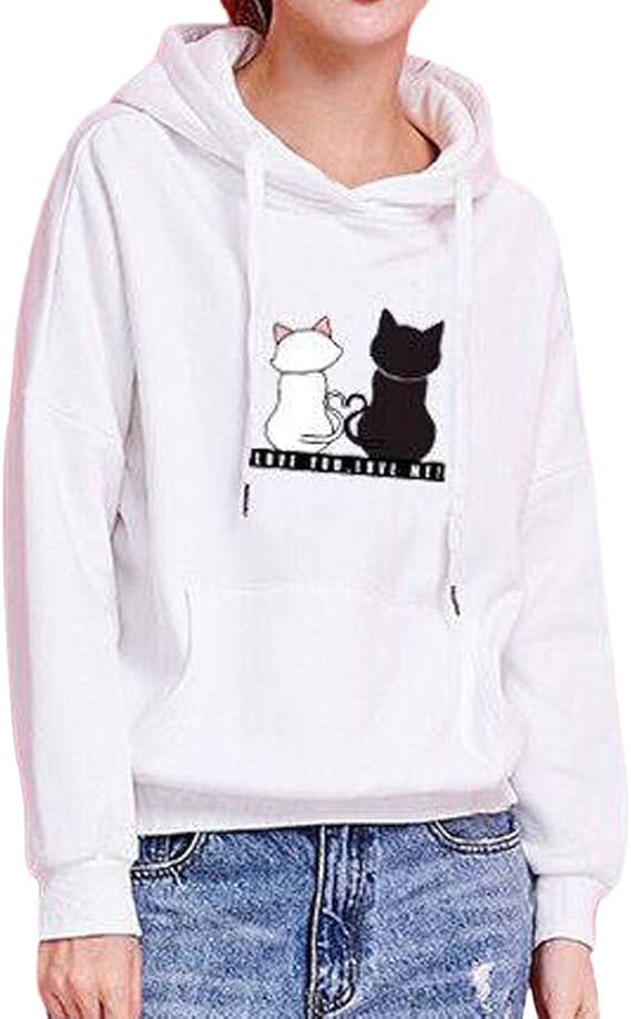 Amazon Co Jp パーカー トレーナー Riyania かわいい 猫プリント 無地 ポケット おしゃれ フーディ スウェット レディース 人気 長袖 春秋冬 大きいサイズ 着痩せ カジュアル 通勤 アウトドア 上着 ジャンパー 普段着 部屋着 服 ファッション小物