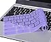 CaseBuy Keyboard Protector Cover Compatible ASUS ChromeBook C223NA C213SA C200 C200MA C201 C201PA C202SA 11.6-inch/ASUS ChromeBook 13 C300MA C300SA C301SA 13.3-inch ChromeBook Protective Skin, Purple