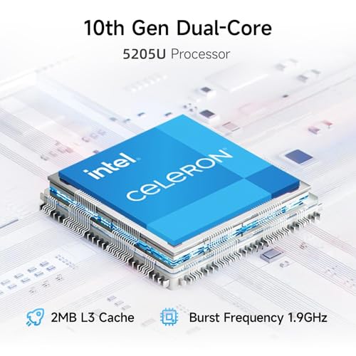 jumper Laptop 15.6 Inch FHD Display, 12GB RAM 512GB ROM TF Extend 512GB, 5205U Processor Notebook (up to 2.3GHz), 2 Stereo Speakers/USB 3.0/Type-C/10 Keyboard