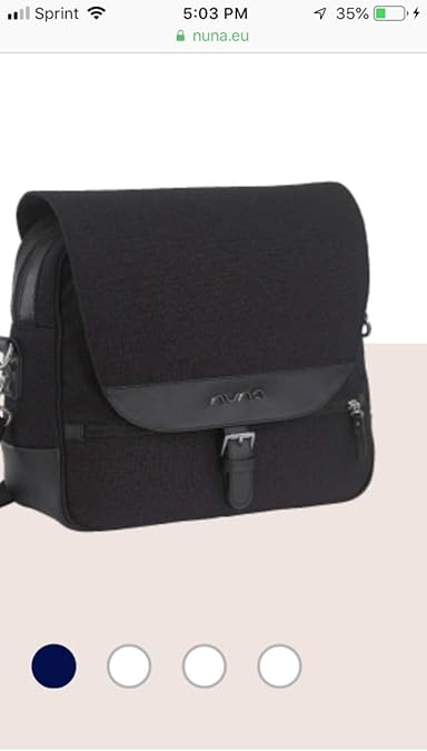 nuna diaper bag