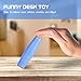 Amazing Desk Toy, Amoner Fidget Rolling Stick Easy to Flip Roll Made of Wood Desktop Hand Toy Anxiety Release for Office Home Party Class Bar( 2 Pack - Blue & Black )