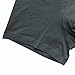 David Archy 4 Pack Men's Ultimate Classic Cotton Trunks with Support Pouch(L,Dark Gray)
