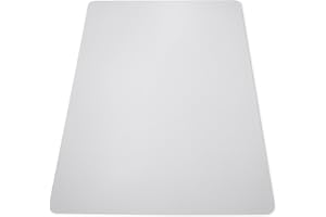 �鶹�� Basics Office Chair Mat for Hard Floors, 46" x 60", Clear