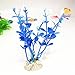 Glendan 10 Pack Artificial Aquarium Plants-Small Size 4 to 4.5 inch Fish Tank Decorations Home Décor Plastic Assorted Color