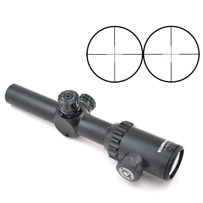 Buy Visionking Rifle Scope 18x24 Riflescope for Zoom MilDot Reticle
