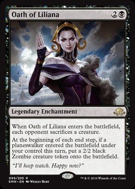 Magic: the Gathering - Oath of Liliana (099/205) - Eldritch Moon