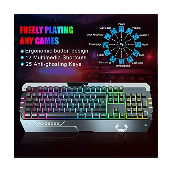 RGB-Gaming-Keyboard-and-Mouse-Set-UK-Layout-Rainbow-LED-RGB-Backlit-Wired-Keyboard-for-Xbox-one-PC-Mac-PS4-Laptop Anivia Gaming Keyboard and Mouse Set Wired LED Backlight Keyboard & Mouse Combo for PS4 Xbox One PC (UK Layout) Black