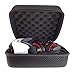 Graphein VR Headset and Accessory Case with Egg Crate Foam - Carbon Fiber