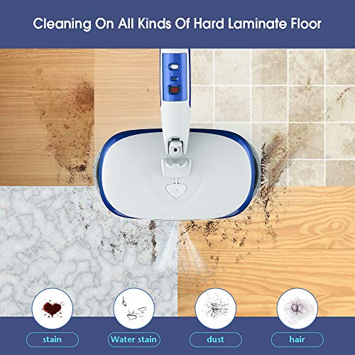 GOBOT Cordless Electric Mop,Floor Scrubber Spray Mop for Hard Floor