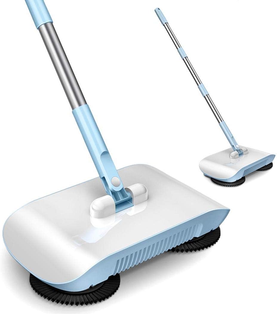 pagacat 2 in 1 Hand Push Home Sweeper Broom Dustpan Set Vacuum Cleaner Dustpans