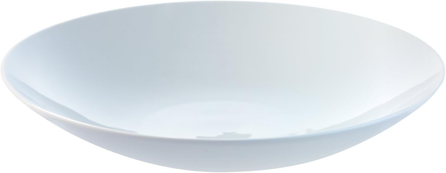 LSA International International Dine Soup/Pasta Bowl Coupe Ø24cm Set of 4 Handmade Porcelain DI29, White - Image 3