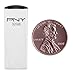 PNY Metal Attache 32GB USB 2.0 Flash Drive - P-FDU32G/APPMT2-GE