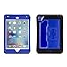 Griffin iPad Mini 4 Case with Built-in Stand, Black and Blue Survivor Slim
