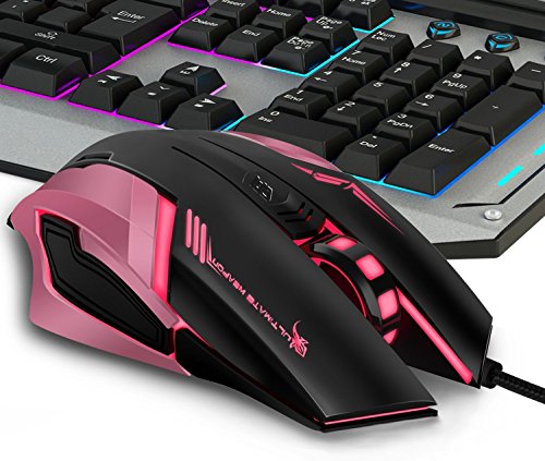 image for Gaming Mouse SOWTECH USB Wired Gaming Mice 4 Adjustable DPI Levels 7 C