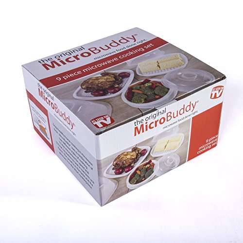 Microwave Cooking Set 9 Piece Microwave Cookware Set by MicroBuddy