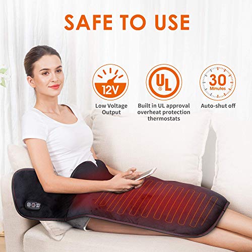 Snailax Heating Pad for Neck and Shoulders,Large Heating Pads for Back