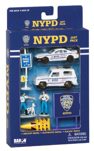 Daron NYPD Gift Pack, 10-Piece