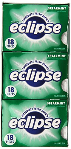 Wrigley's Eclipse Spearmint (12Count), 1 lb