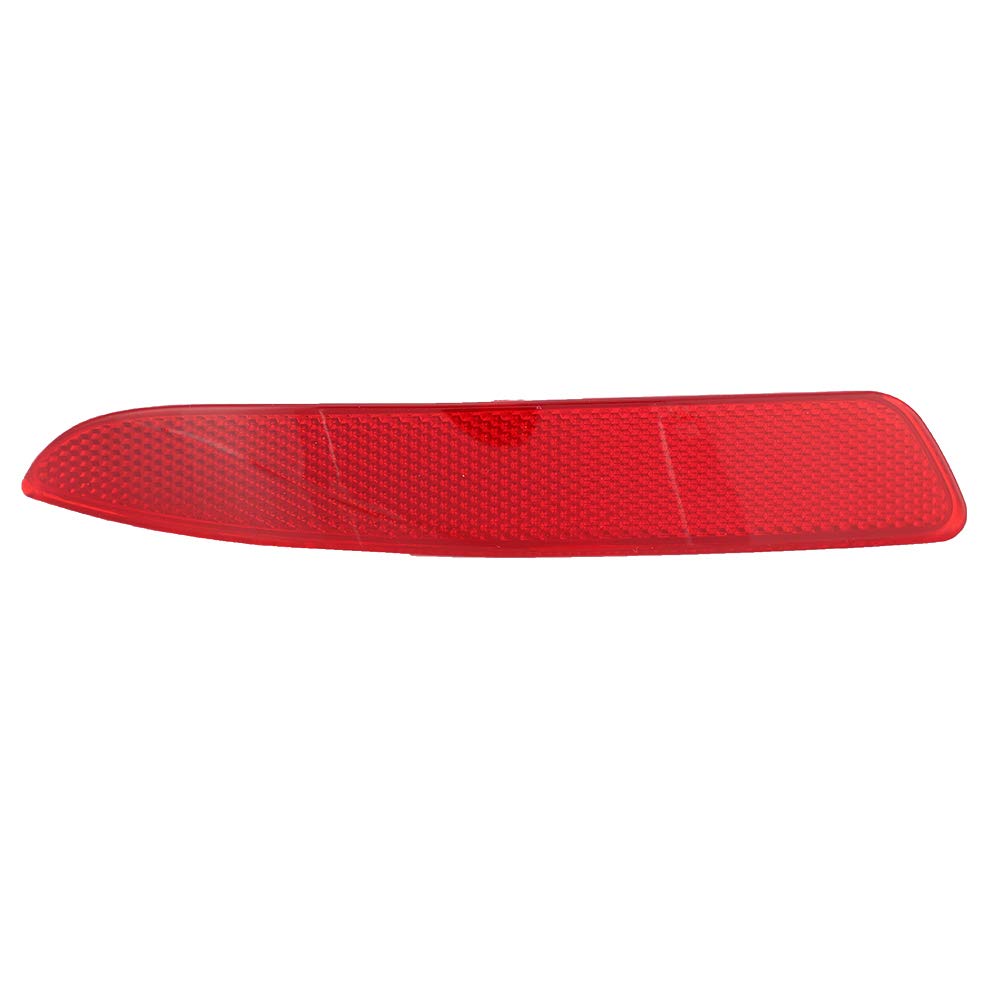Rear Bumper Lights, Red Rear Bumper Reflector 1 Pair Left Right Rear Bumper Reflector Light Lamp Warning Light 63217158949 Fit for E70 X5 2007-2013 (Left)