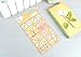 ONOR-Tech 192/ Pkg Self-adhesive Photo Corner Sticker for Diary, Album, Scrapbooking, Craft, 4 Color Sheet/Pkg (1)