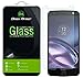 [3-Pack] Dmax Armor for Motorola Moto Z/Moto Z Droid Screen Protector, [Tempered Glass] 0.3mm 9H Hardness, Anti-Scratch, Anti-Fingerprint, Bubble Free, Ultra-Clear