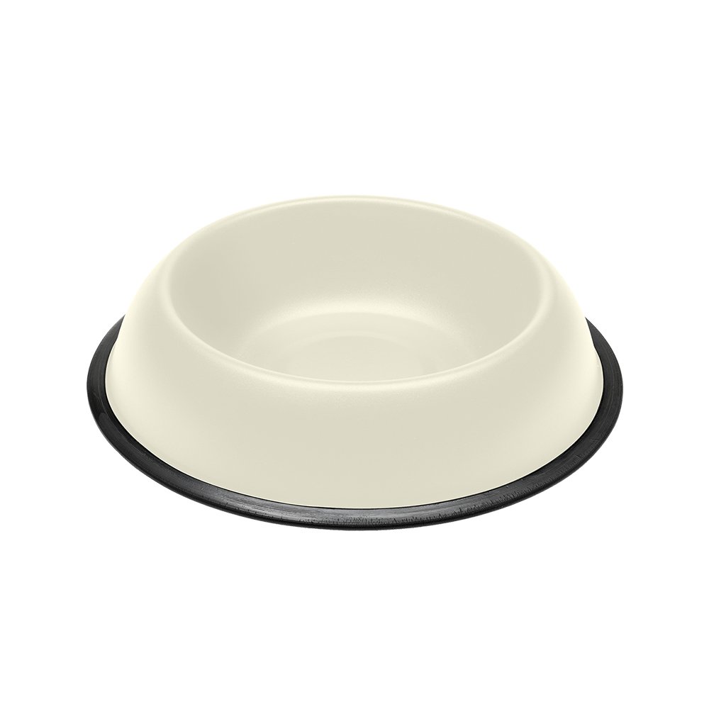 Metal bowl for cats and dogs, MIRA KC 72, with non-slip rubber