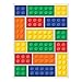 Creative Converting Block Party Stickers (4-Sheets)