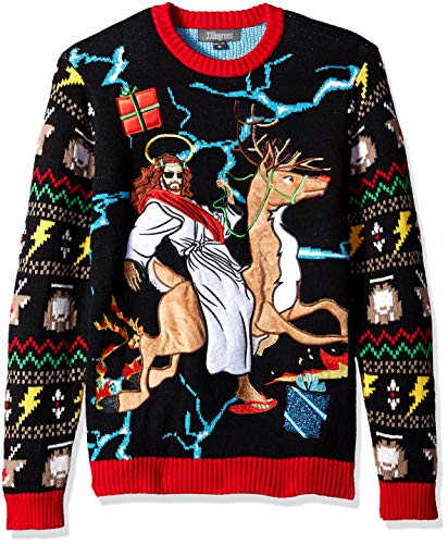 Blizzard Bay Men's Ugly Christmas Sweater Jesus