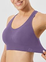 FITTIN Racerback Sports Bra Women High Impact Padded Seamless Activewear view 5