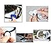 ALLCACA Frameless Square Blind Spot Mirror Square Car Exterior Mirror Square Rear View Mirrors with 3M Adhesive and HD Convex Glass, Easy to Adjust with 360 Degree Rotation, Set of 2, 3.5''x 1.2''