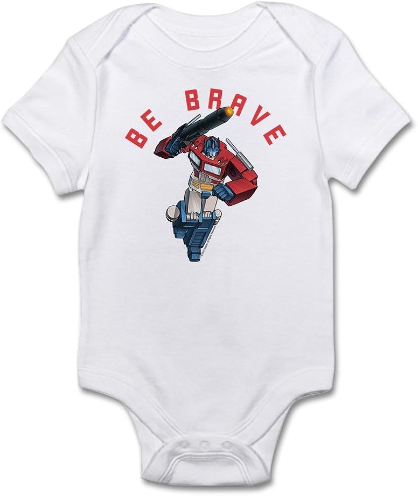 CafePress Optimus Prime Be Brave Infant Baby Bodysuit Clothing