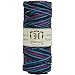 Hemptique 100% Hemp Cord Spool - 62.5 Meter Hemp String - Made with Love - No. 20 ~ 1mm Cord Thread for Jewelry Making, Macrame, Scrapbooking, DIY, & More - Variegated Party