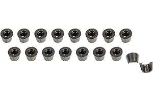 PAC RACING SPRINGS PAC-L8026-16 Valve Lock - 10 Degree - 11/32 in Valve Stem - 0.050 in Less Height - Steel - Black Oxide - S