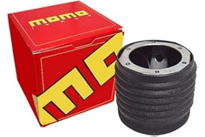 MOMO 8017 Steering Wheel Hub for Audi, Black