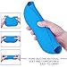 LIXINM 2PCS Premium Waterproof Silicone Bib Easily Wipes Clean, Comfortable Soft Baby Bibs Keep Stains Off. Adjustable Snaps Feeding Bibs For Infants, Easy Clean With Big Roll Up Pocket (Green/Blue)