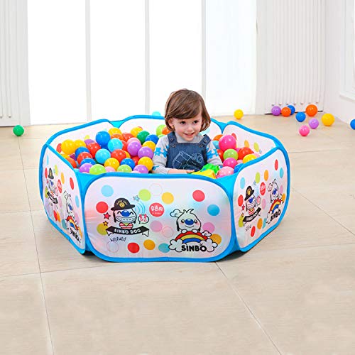 SYNTECSO Ball Pit Balls, Balls for Ball Pit Colorful Crush Proof Balls for Toddlers' Ball Pit Tent Playhouse Kiddie Pool Playpen Bounce House - Thumbnail 6
