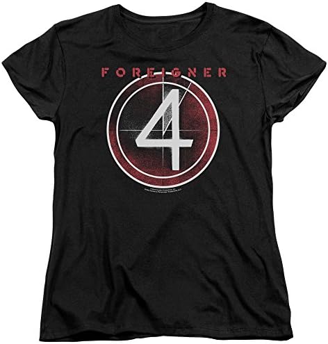 Foreigner - 4 Album Cover - Women's Cap Sleeve T-Shirt - 2XL